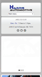 Mobile Screenshot of harrisautoshop.com